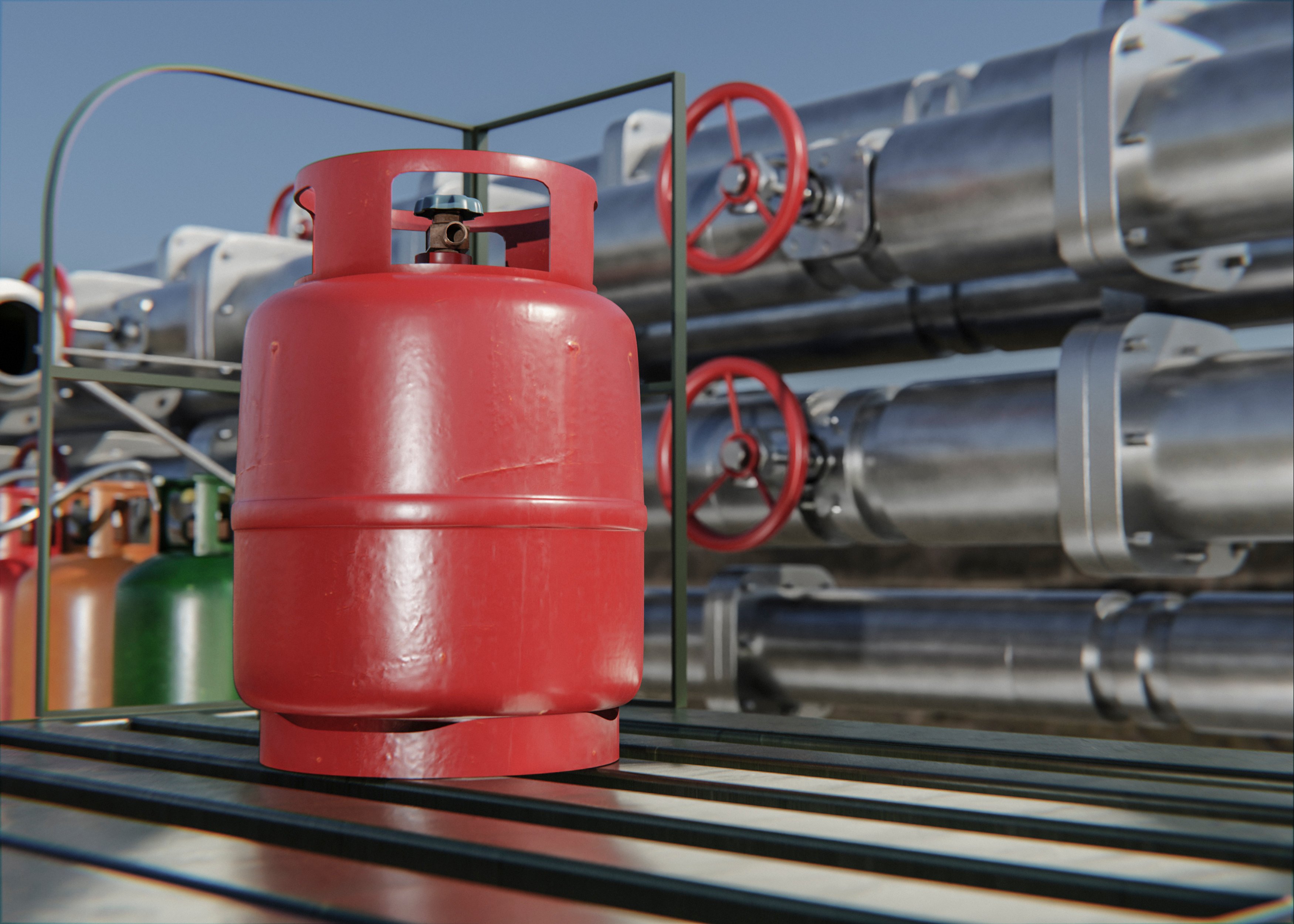 3d-rendering-gas-cylinder